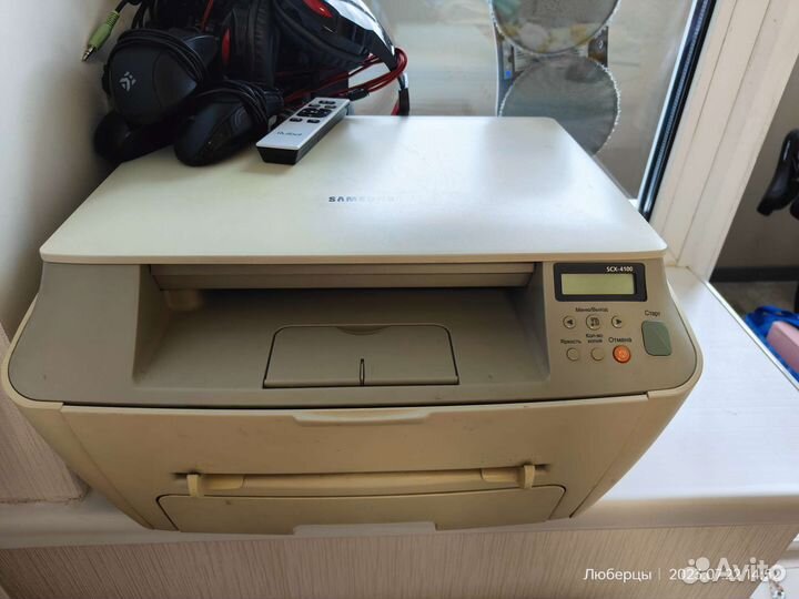 Мфу Samsung модель SCX-4100 принтер сканер ксерокс