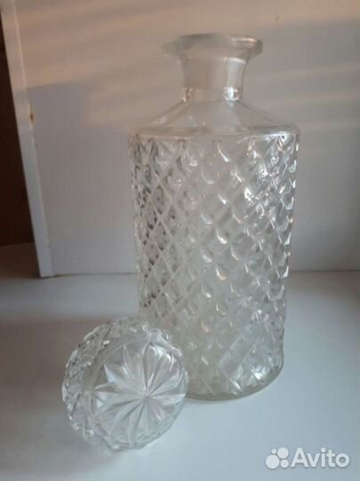 Хрустальный графин штоф СССР