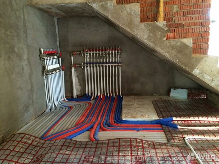 Монтаж систем отопления,водоснабжения,канализации