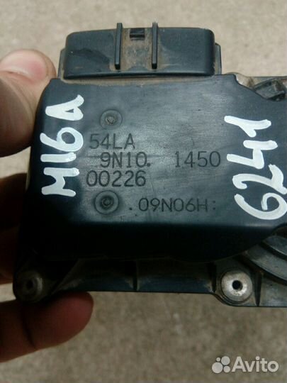 Дроссельная заслонка Suzuki sx4 m16a