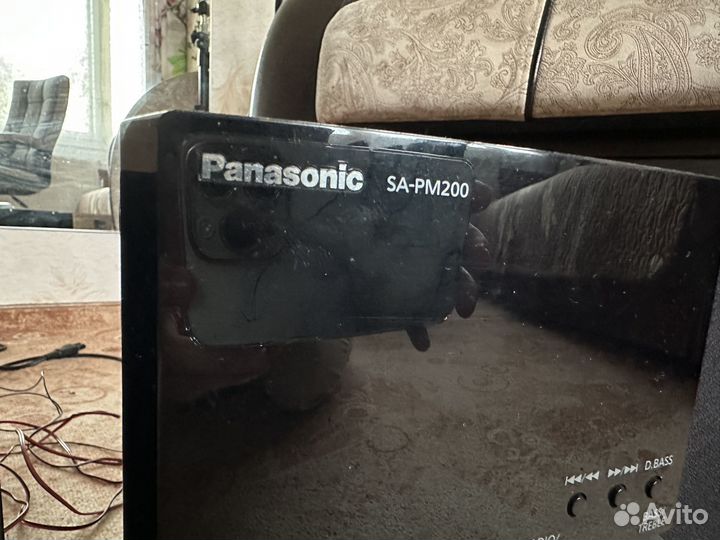 Музыкальный центр panasonic sa-pm200