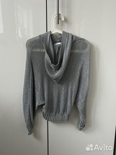 Кофта серебряная Zara новая