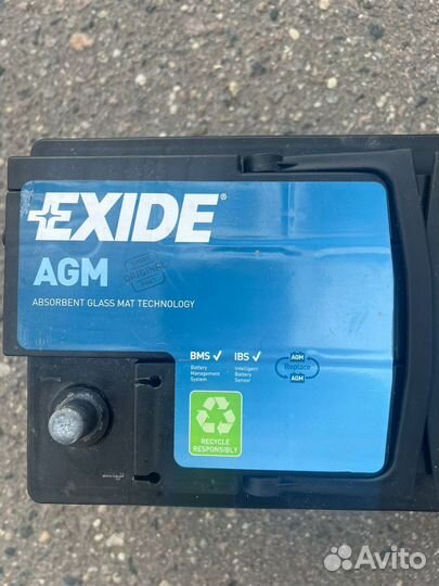 Аккумулятор exide EK950 AGM