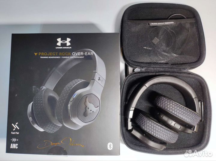 Under armour project rock наушники