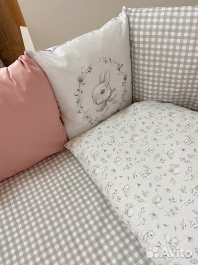 Комплект в кроватку Lappetti «Кролик Лаппин» 6 пре