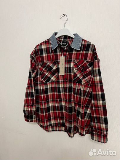Рубашка в клетку оверсайз Fear Of God (premium)