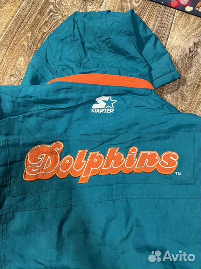 Куртка винтажная NFL Miami Dolphins