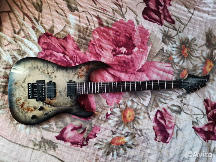 Schecter C-6 Pro FR CB (Charcoal Burst)