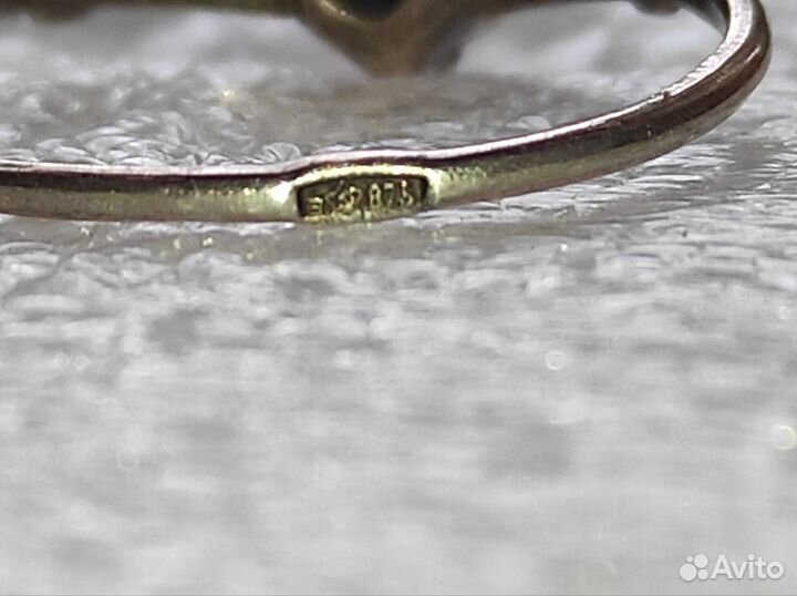 Кольца СССР Серебро 875