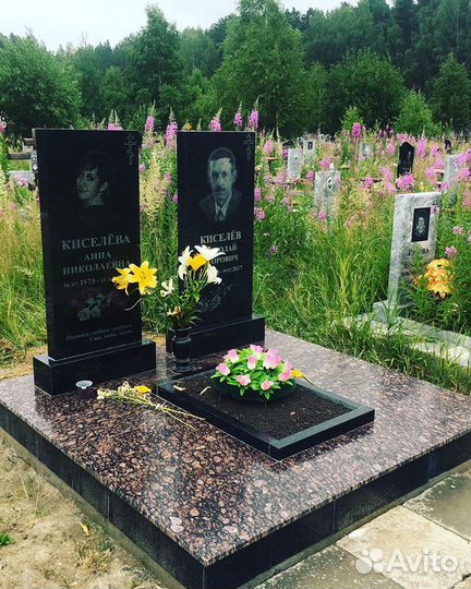 Ритуальные услуги. Установка памятников