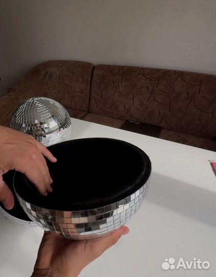Шкатулка из диско шара