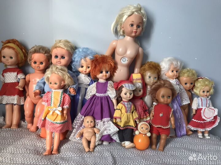 Куклы винтажные СССР ГДР