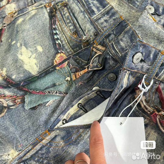 Широкие джинсы Acne Studios 24FW 1981M Baggy