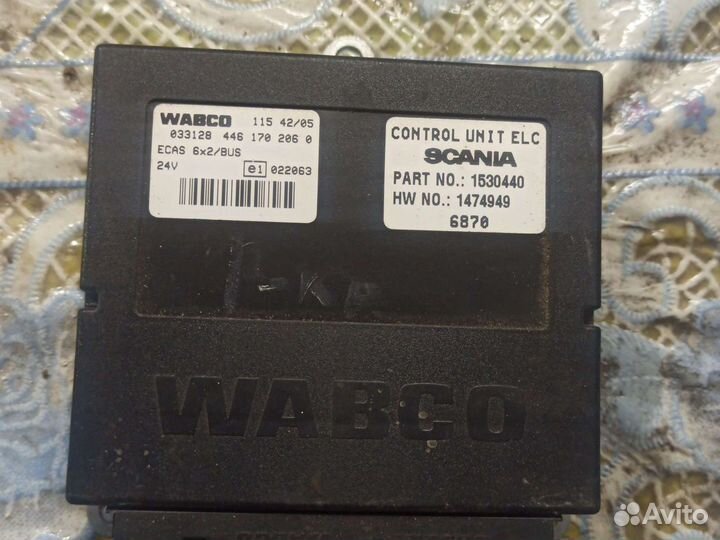 Scania ecas блок