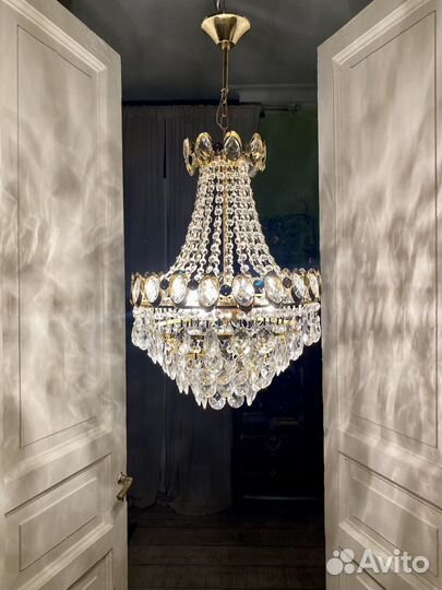 Хрустальная люстра СССР 