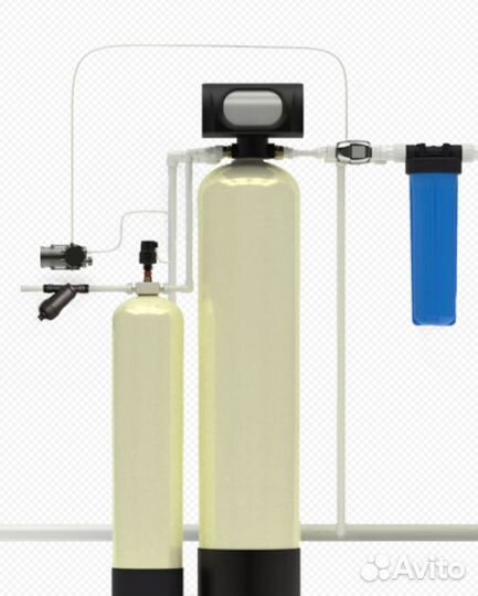 Фильтрация воды из скважины/Аэрационная колонна