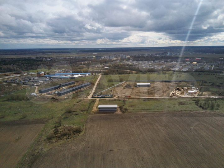 Утепленный ангар, 360 м² с зем.участком 80 сот