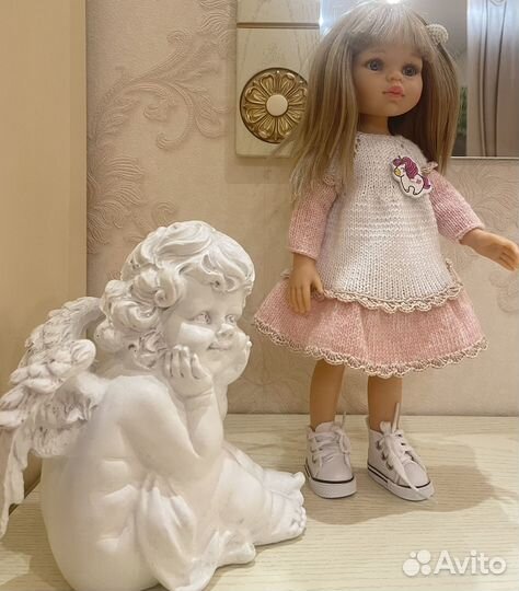 Платье на куклу паола рейна