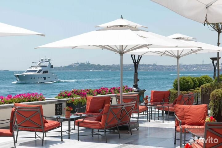 Большой пляжный зонт от производителя