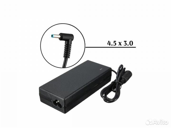 Блок питания для ноутбуков HP 19.5V 4.62A 90W (4.5