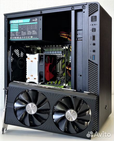 Intel E5-2650v2 X79 16Gb RX570 SSD240Gb HDD500Gb