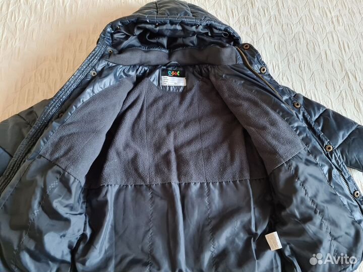 Пуховик зимний, р 104