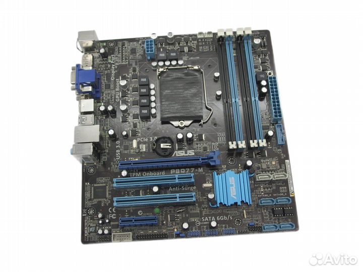 Материнская плата S-1155 asus P8Q77-M REV.1.02