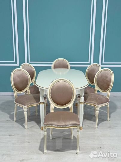 Стол, стулья набор. Доставка по всей России