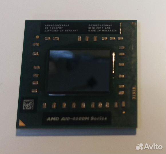 Процессор AMD A10 4600M