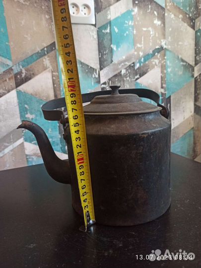 Чайник из латуни СССР