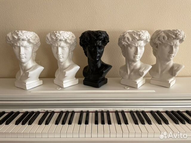 Кашпо интерьерное, Давид, скульптура, гипс