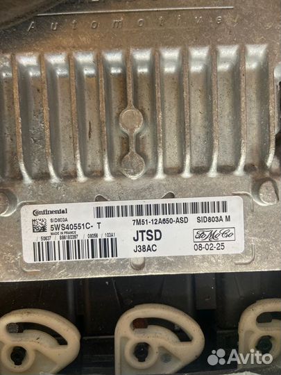 Блок управления двигателем Ford Focus