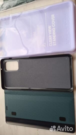 Продаю чехол книжка кожаный на huawei honor 7c