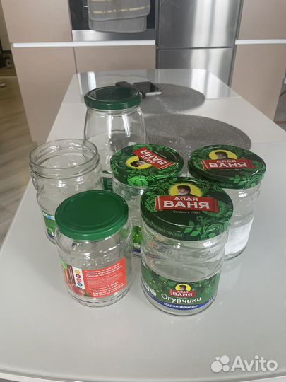 Банки стеклянные