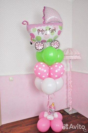 Шары на выписку из роддома