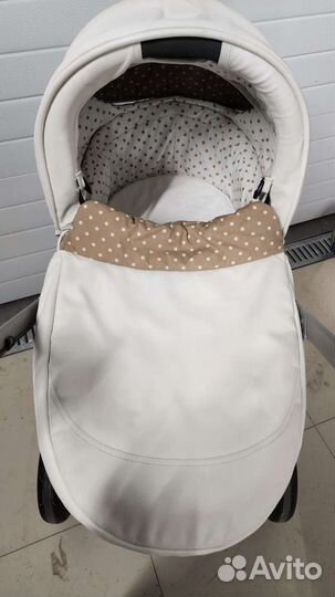 Коляска 2 в 1 эко кожа