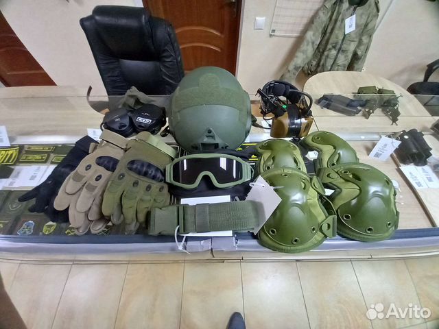 Баллистический шлем очки противоосколочные