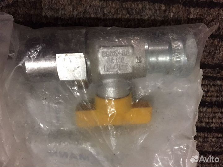 Газовый кран 3/4 Viessmann для котлов и колонок