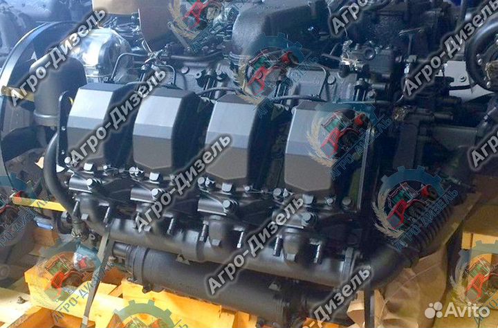 Двигатель тмз 8481.10 V8 турбо птз 420 сил -30.27