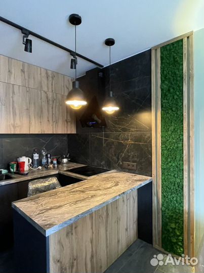 Рейки, бруски, стабилизированный мох