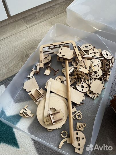 Танк деревянный