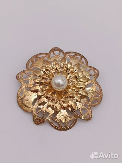 Брошь винтажная 1960-1980-е гг. №16 421 Размер
