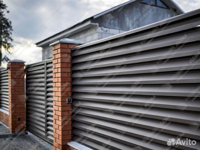 Забор-жалюзи