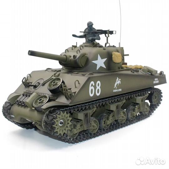 Радиоуправляемый танк Heng Long M4A3 Sherman V7.0