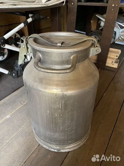 Фляга алюминиевая новая 40л