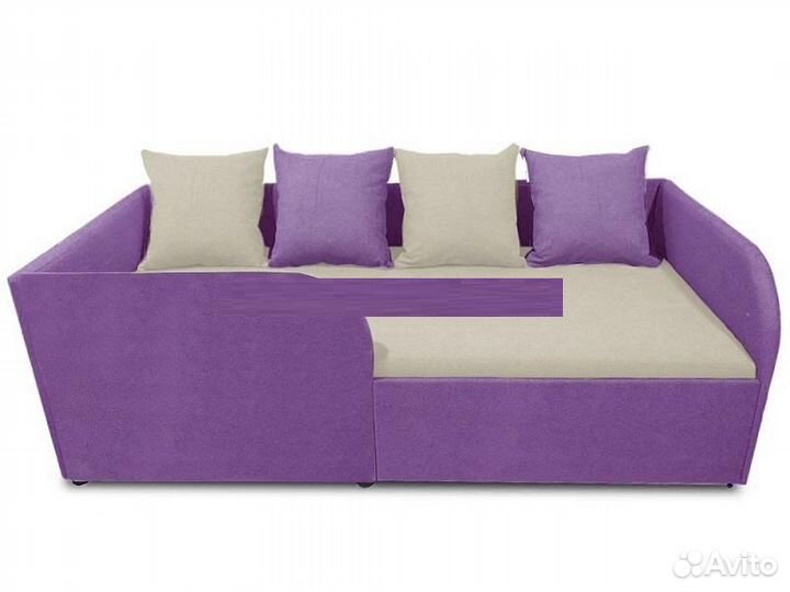 Детский диван с бортиком-ограничителем Ф