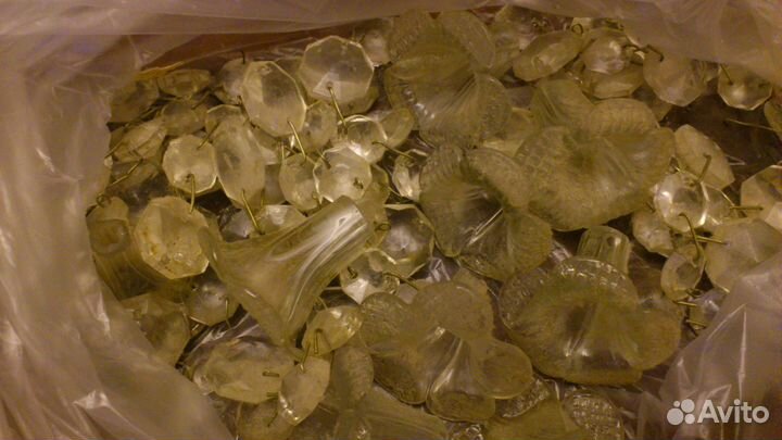 Стеклянная фурнитура для рукоделия,люстр