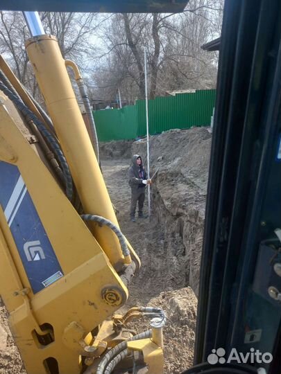 Услуги экскаватора, самосвала