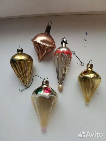 Елочные игрушки ссср