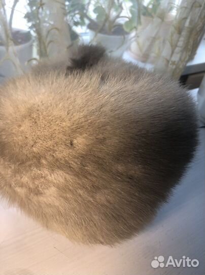 Шапка норковая женская бу